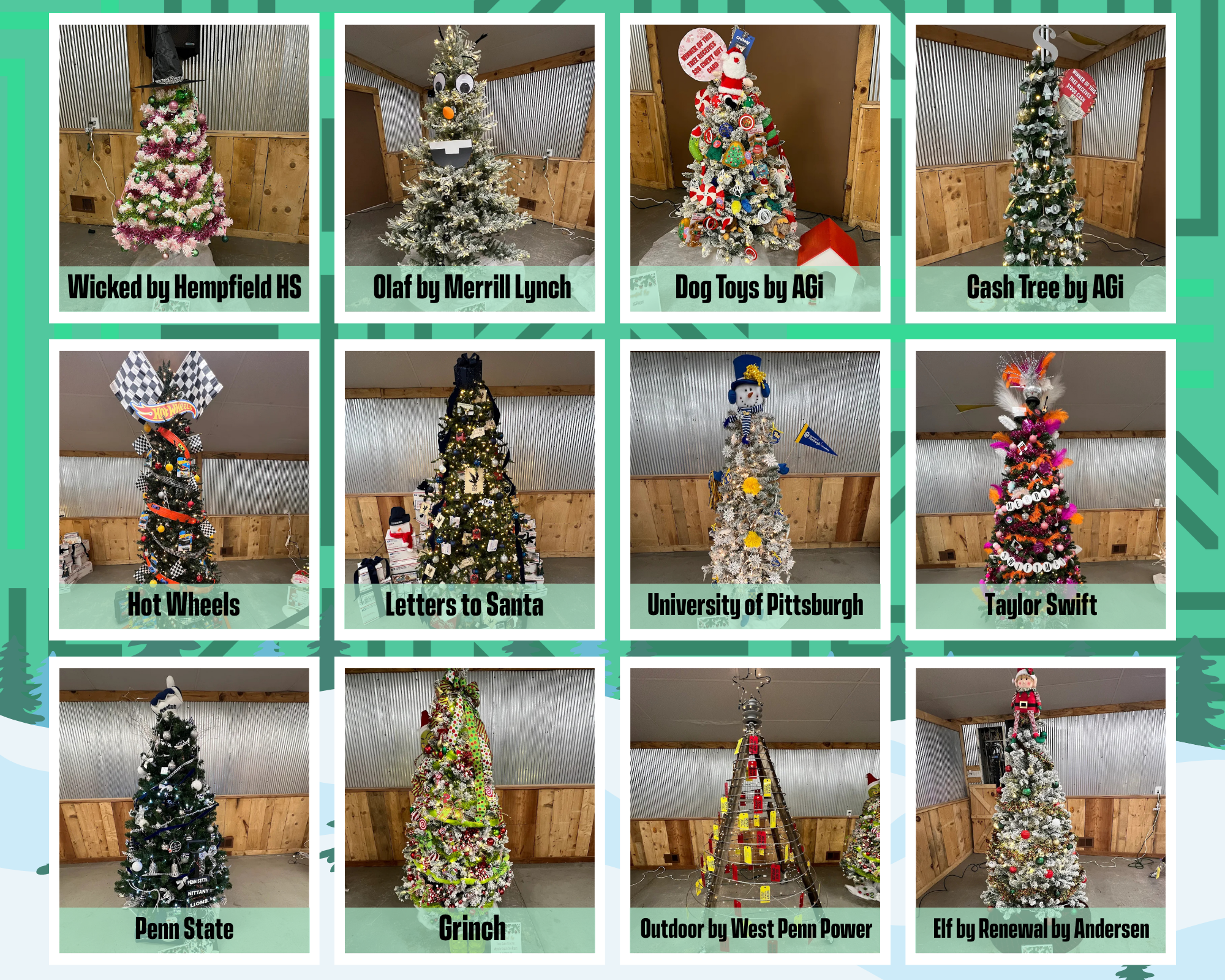 2025 Christmas Tree Raffle